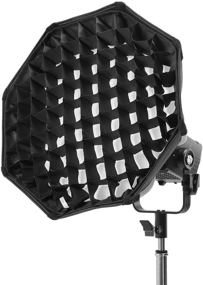 Aputure Light Dome Quick Dome 40 Softbox,40cm(16inch) Circular Bowens Mount with Quick Release Design,Include Diffusion, Light Control Grid, & Carrying Bag for Led Video Light - Image 2